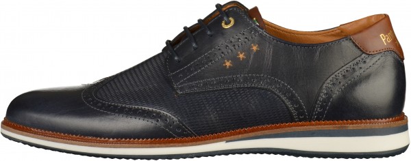 Pantofola d Oro Halbschuhe Leder Dunkelblau