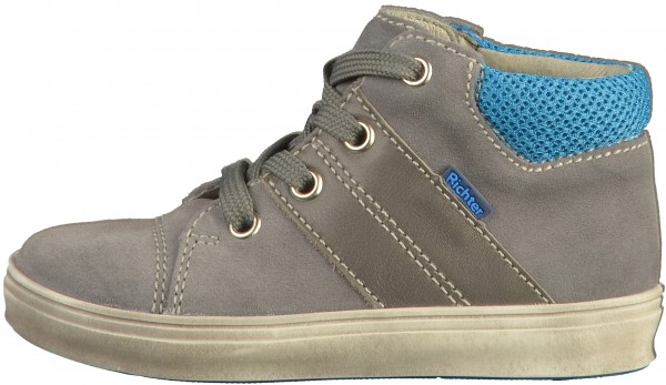 Richter Sneaker Velourleder/Textil Grau