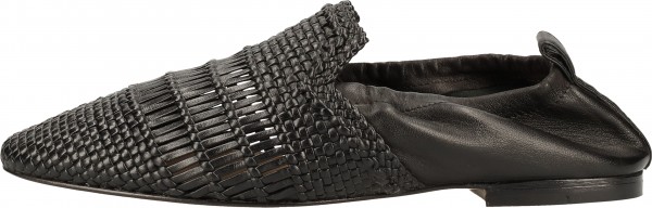Melvin&Hamilton Slipper Leder Schwarz