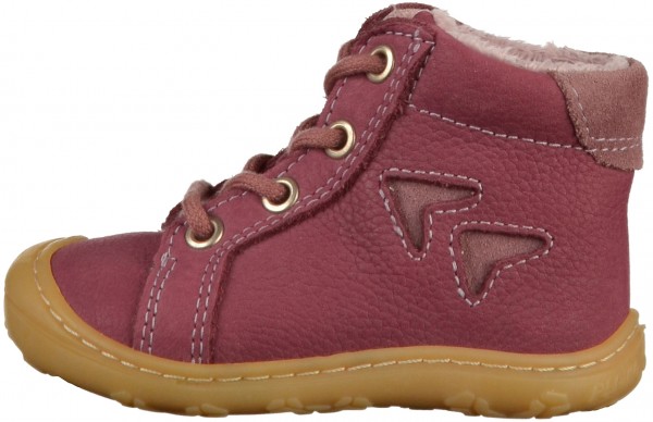 Pepino Halbschuhe Leder Pink Warmfutter