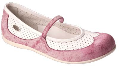 PAPILLIO Findlay Halbschuhe Naturleder Red