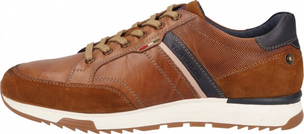 Tom Tailor Sneaker Leder Cognac