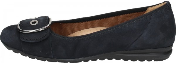 Gabor Ballerinas Leder Dunkelblau
