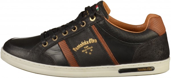 Pantofola d Oro Sneaker Leder Schwarz