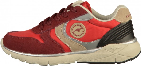 KangaROOS Sneaker Leder/Textil Rot