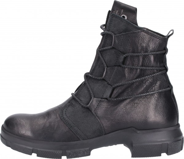 Think! Stiefelette Leder Schwarz