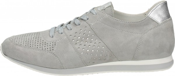 Venturini Milano Sneaker Leder Hellgrau