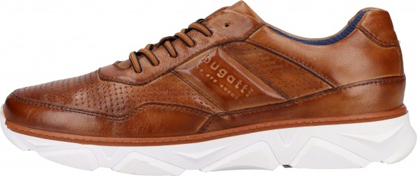 Bugatti Sneaker Glattleder Cognac