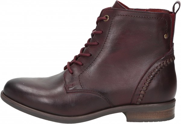 Venturini Milano Stiefelette Leder Bordeaux