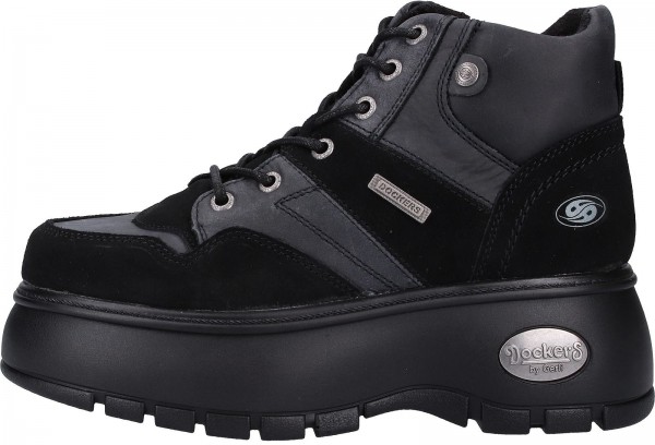 Dockers Stiefelette Leder Schwarz