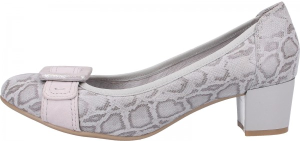 Caprice Pumps Leder Hellgrau