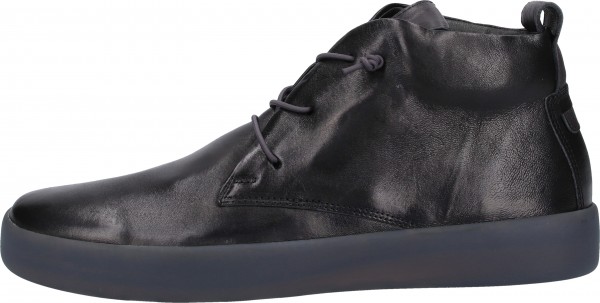 Think! Sneaker Leder Schwarz