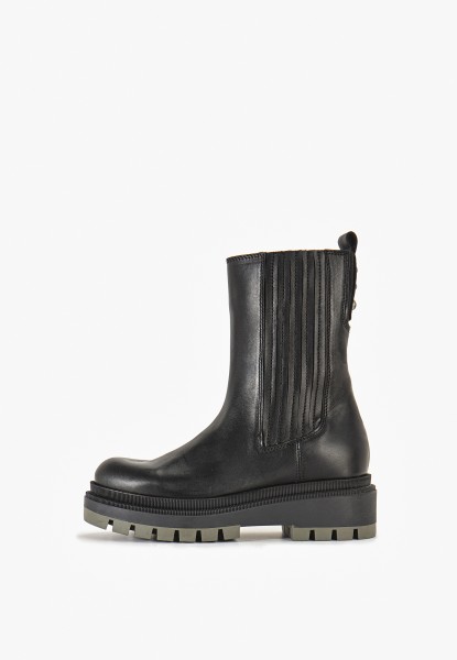 Inuovo Booties Leather black2 | Shop All | Inuovo