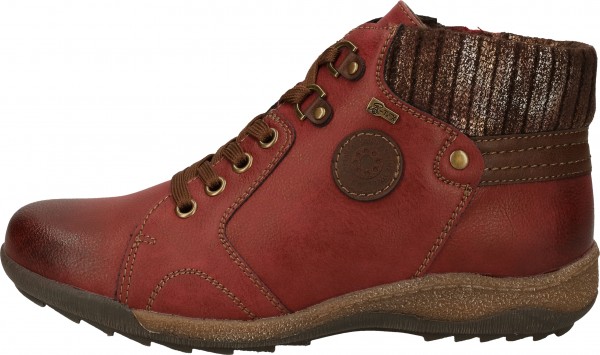 Relife Sneaker Lederimitat/Textil Rot Warmfutter