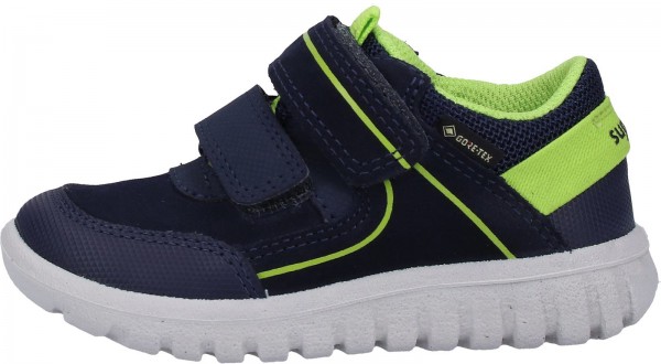 Superfit Halbschuhe Veloursleder Blau/Grün