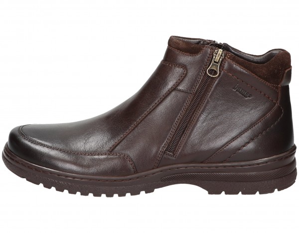 Bama Stiefelette Leder Dunkelbraun