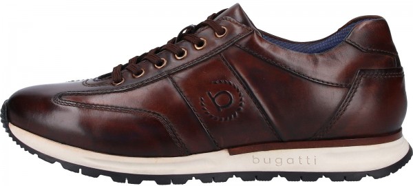 Bugatti Sneaker Glattleder Braun
