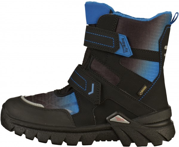Superfit Stiefel Lederimitat/Textil Schwarz Warmfutter
