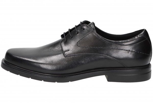 Mercedes Halbschuhe Leder Schwarz
