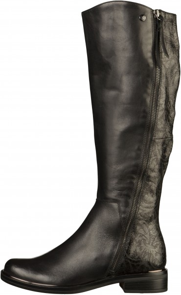 Caprice Stiefel Leder Schwarz