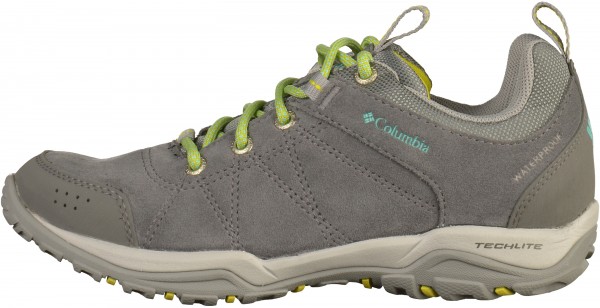 Columbia Wanderschuhe Veloursleder/Textil Grau