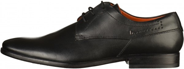 Bugatti Businessschuhe Glattleder Schwarz
