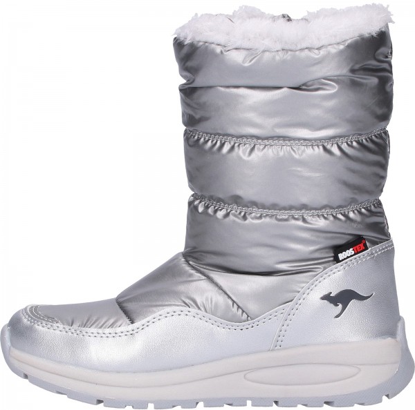 KangaROOS Stiefel Textil Silber Warmfutter