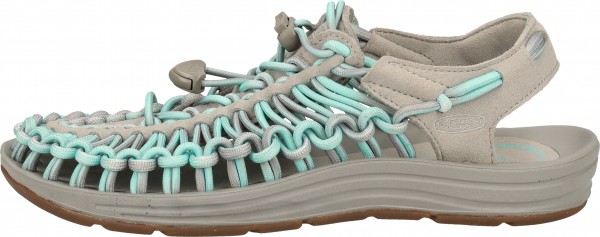 Keen Sandalen Textil Grau/Türkis