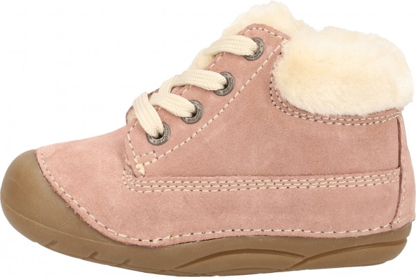 Lurchi Halbschuhe Veloursleder Old Rose