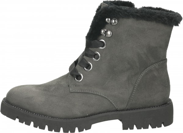 Young Spirit Stiefelette Textil Grau