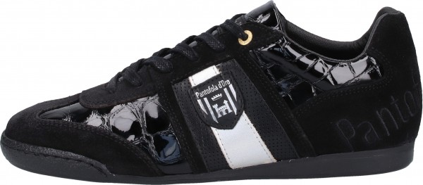 Pantofola d Oro Sneaker Leder Schwarz