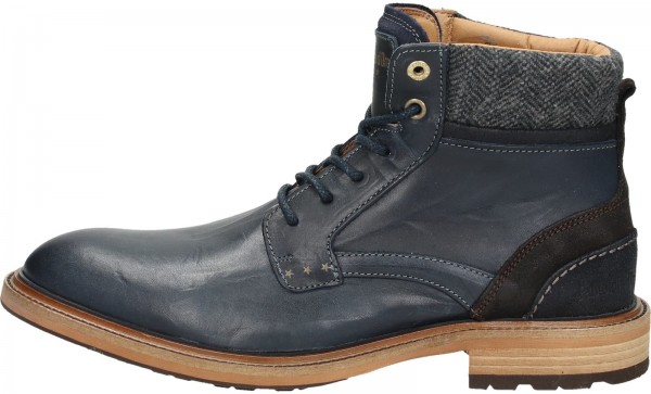 Pantofola d Oro Stiefelette Leder Dunkelblau