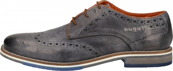 Bugatti Halbschuhe Leder Blau