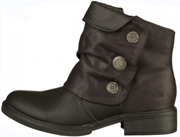 Blowfish Stiefelette Lederimitat Schwarz