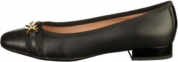 Geox Ballerinas Leder Schwarz