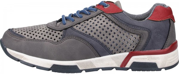 Tom Tailor Sneaker Lederimitat Grau