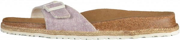 PAPILLIO Madrid Pantoletten Textil Beach Purple