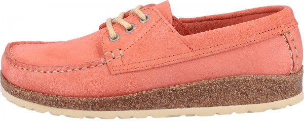 Birkenstock Edson Halbschuhe Veloursleder Coral