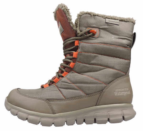 Skechers Stiefel Lederimitat/Mesh Taupe
