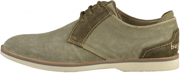 Bugatti Halbschuhe Lederimitat/Textil Hellgrün