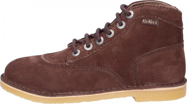 Kickers Stiefelette Veloursleder Braun