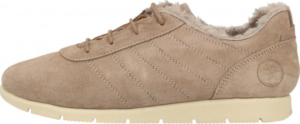 Darkwood Sneaker Veloursleder Mink Warmfutter
