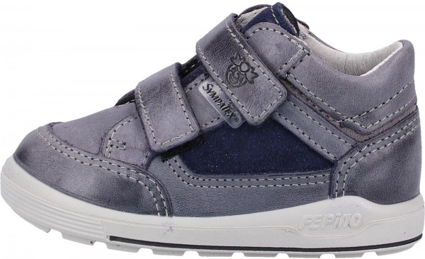 Pepino Halbschuhe Leder Blau/Grau