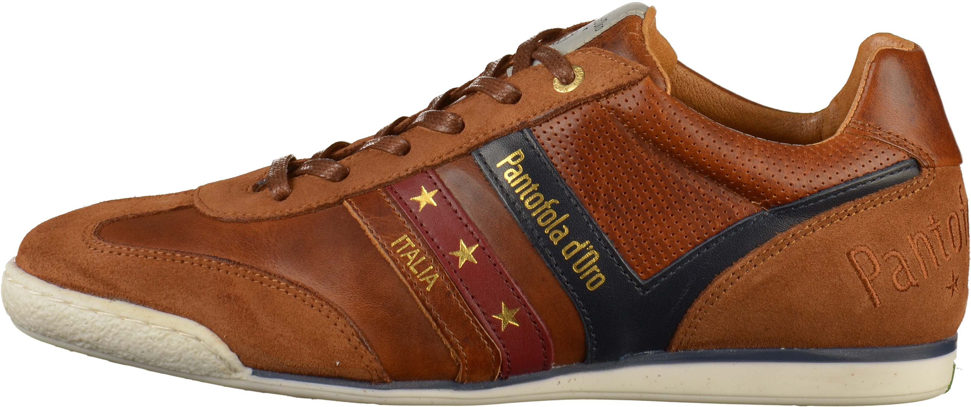 Pantofola d Oro Sneaker Leder Braun | pantofola d oro Herrenschuhe Sneaker Größe 48 Pantofola d'Oro