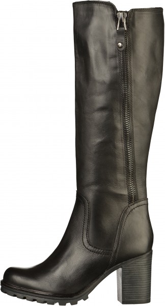 Marco Tozzi Stiefel Leder Schwarz