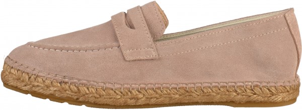 Fred de la Bretoniere Slipper Veloursleder Rose