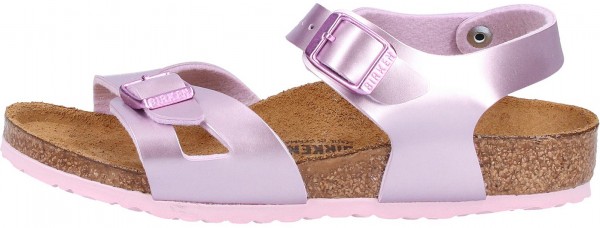 Birkenstock Rio Sandalen Birko-Flor Electric Metallic Lilac