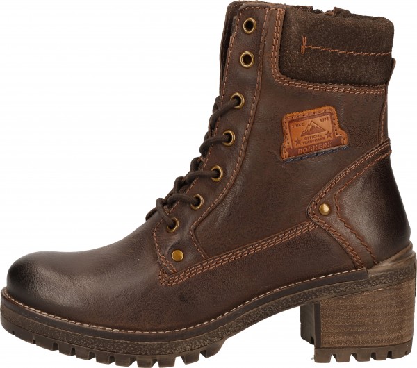 Dockers Stiefelette Leder Chocolate