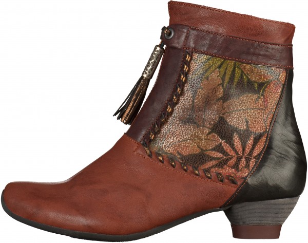 Think! Stiefelette Leder Nuss