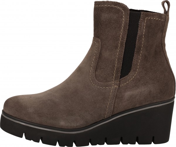 Marco Tozzi Stiefelette Nubukleder Grau